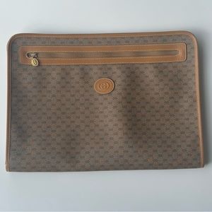VTG Authentic Gucci Envelope/Computer Case